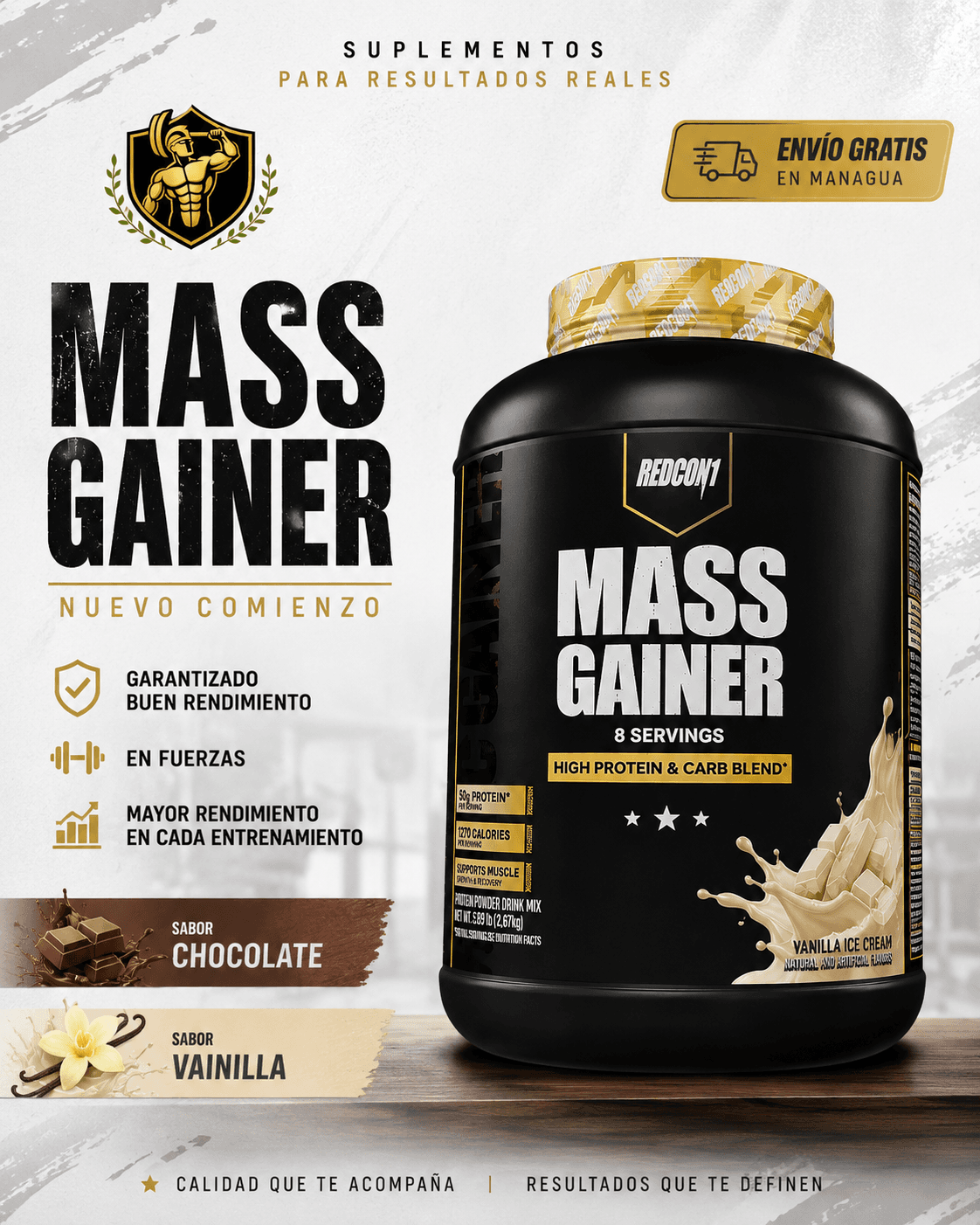 Mass gainer 5 libras